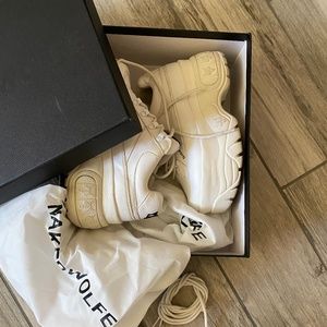 Naked Wolfe Vegan white sneakers